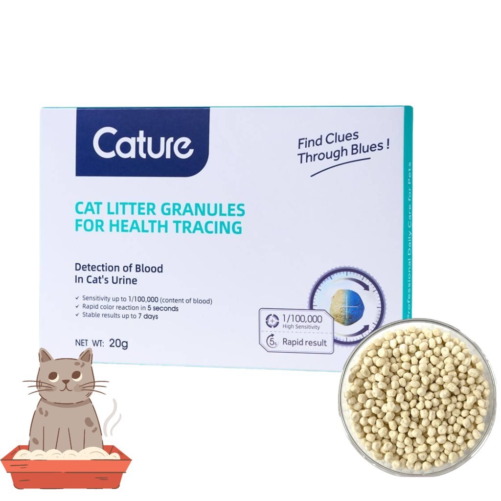 Cature 迦爵 Health Tracing 貓貓尿液隱血檢測顆粒 20g - 幸福站