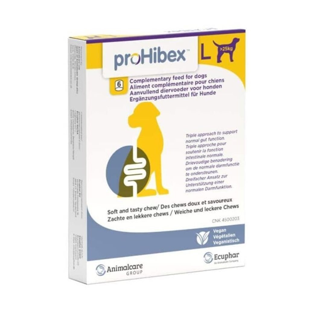 Ecuphar 科盾 - Prohibex 腸胃健康(益生元+益生菌)肉粒小食 (大型犬 25 kg 以上) - 幸福站