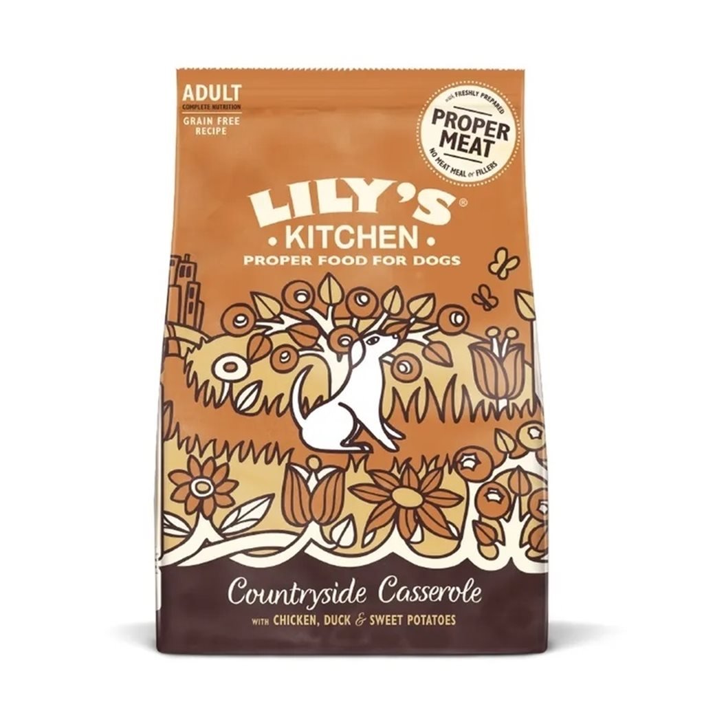 Lily's Kitchen - Grain-Free Adult Dog Farm Flavor Meal Dry Dog Food 2.5 kg (BDDC25)