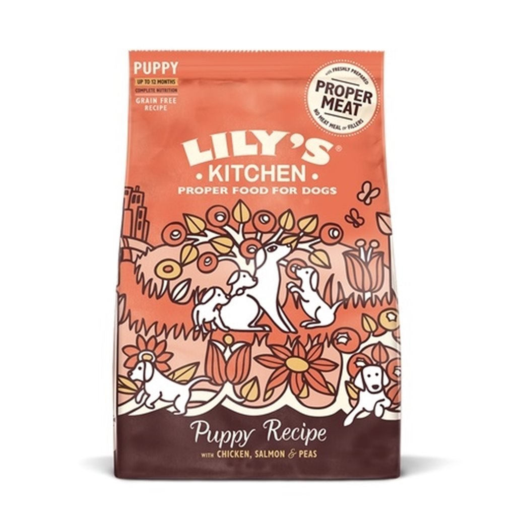 Lily's Kitchen - Grain-Free Puppy Salmon Chicken Dry Dog Food 2.5 kg (BDPDC25)