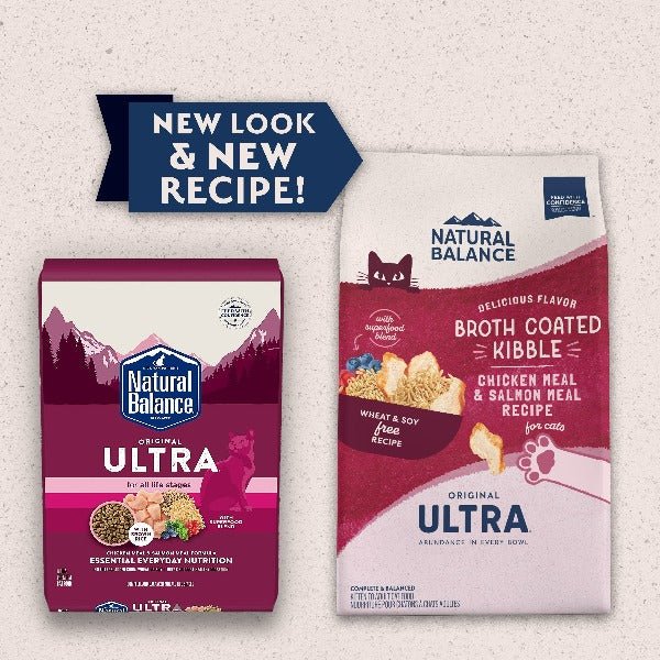 Natural Balance ULTRA Flavor - The ultimate chicken and salmon complete cat food