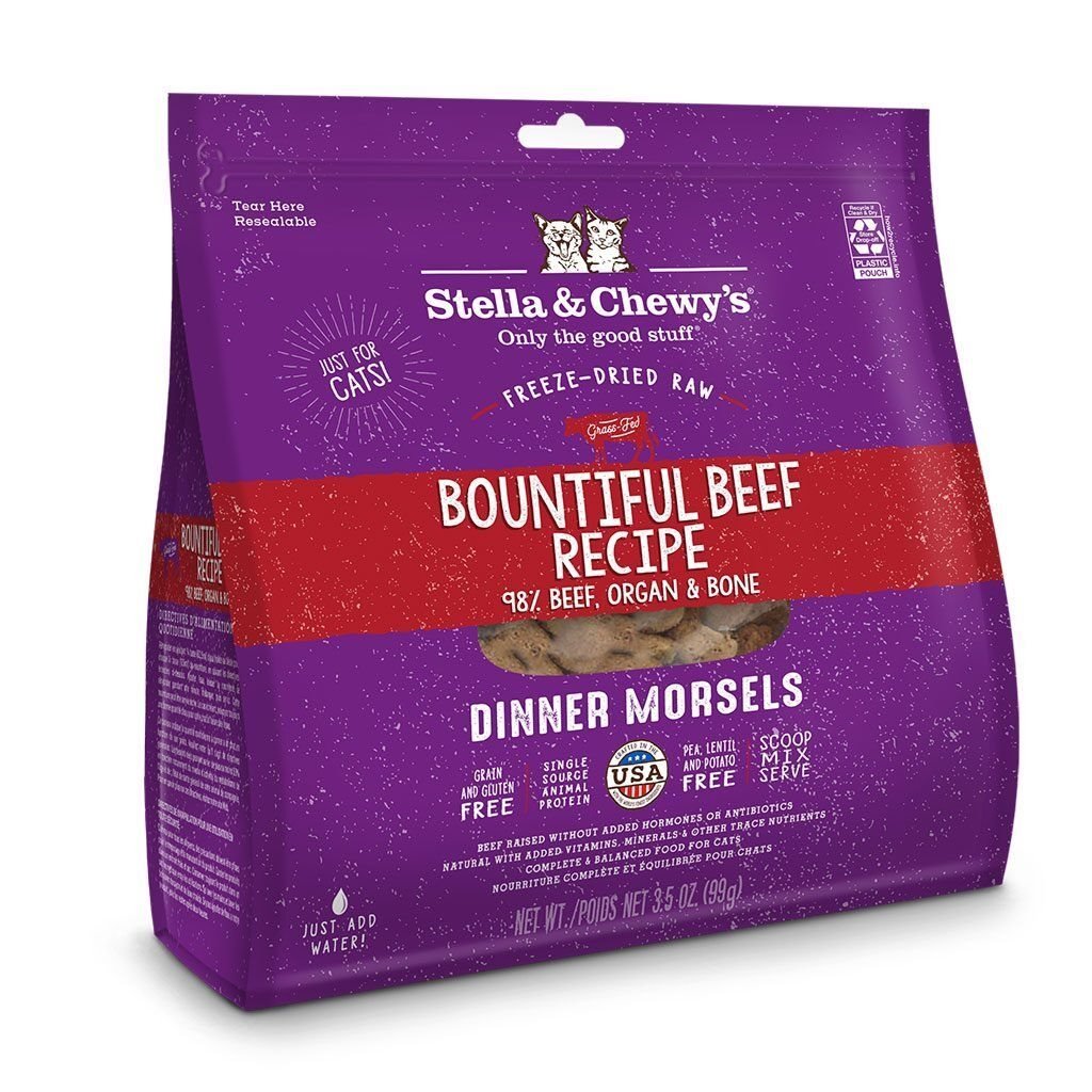 Stella &amp; Chewy's - Freeze Dried Bountiful Beef Dinner - Beef cat formula freeze-dried raw meat food