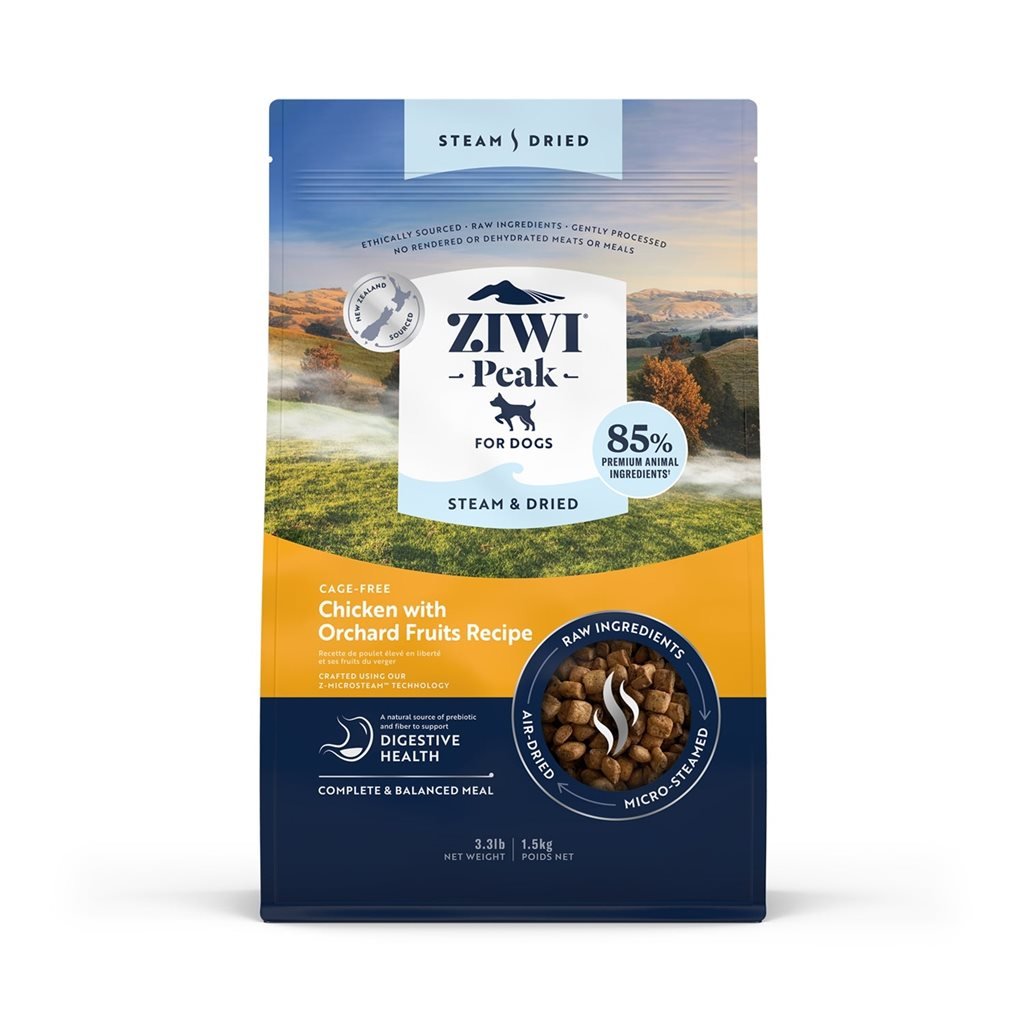 ZiwiPeak Grain-Free Air-Dried Dehydrated Dog Food-Chicken Free Range Chicken