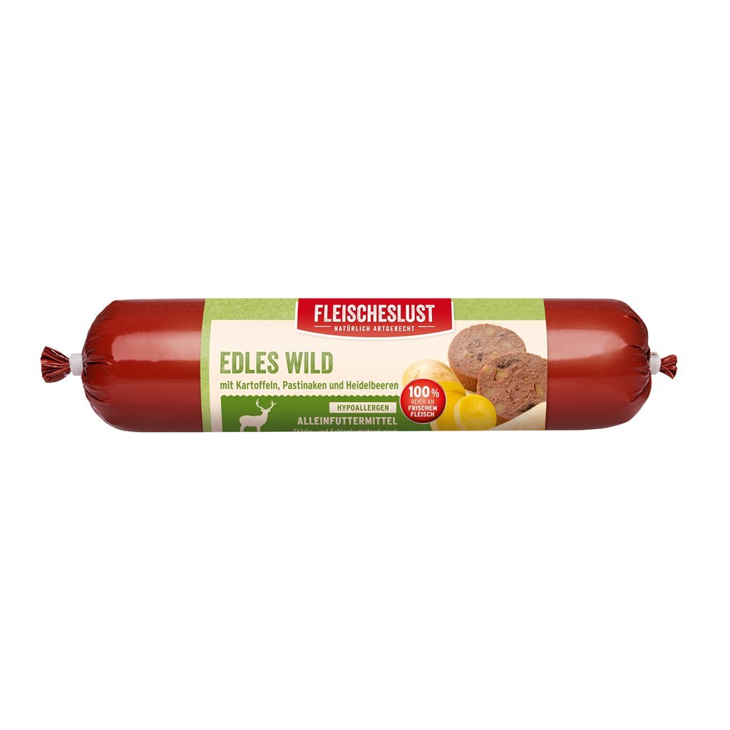 Fleischeslust Raw Tail-Easy Grain-Free Allergy-Free Series (Red Deer)