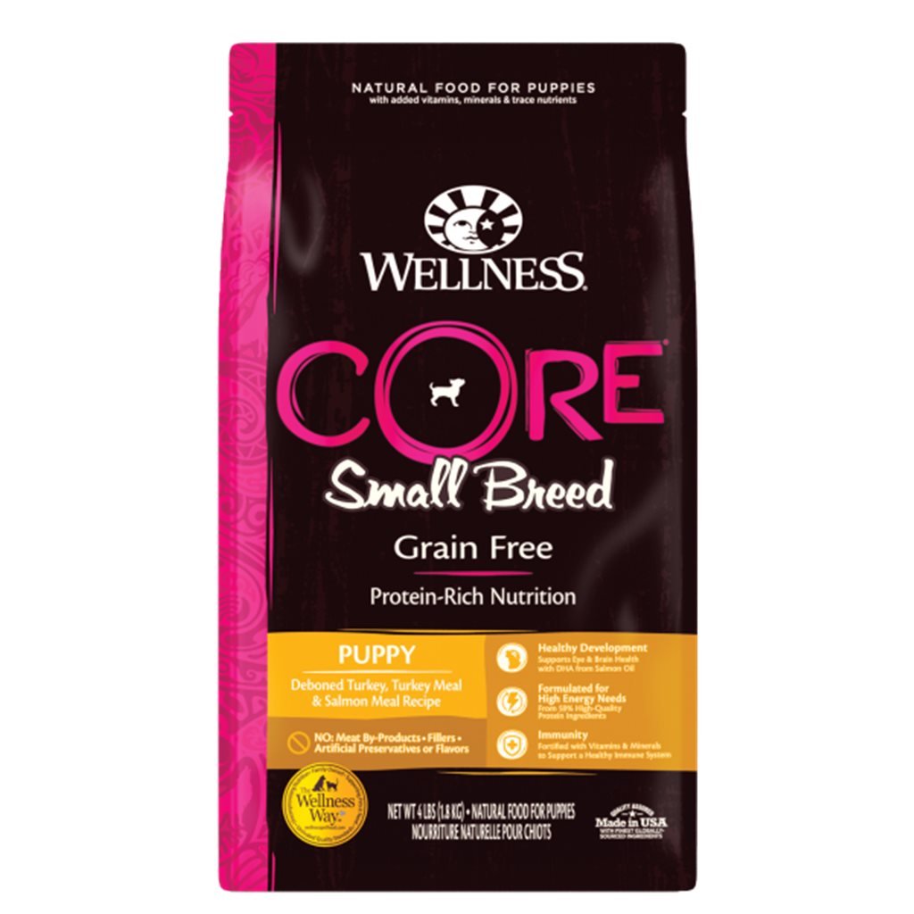 Wellness Core Grain-Free (For Dogs) Formula - Small Puppies 4lb (Fine Grain)