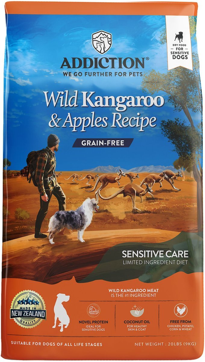Addiction - Grain-Free Kangaroo Apple Kangaroo Recipe