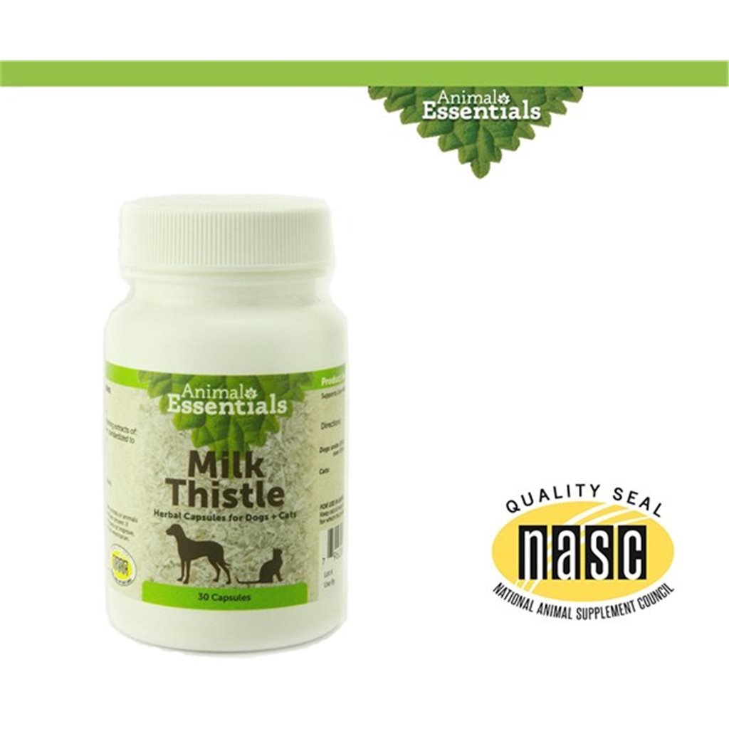 Animal Essentials - Milk Thistle 30 capsules