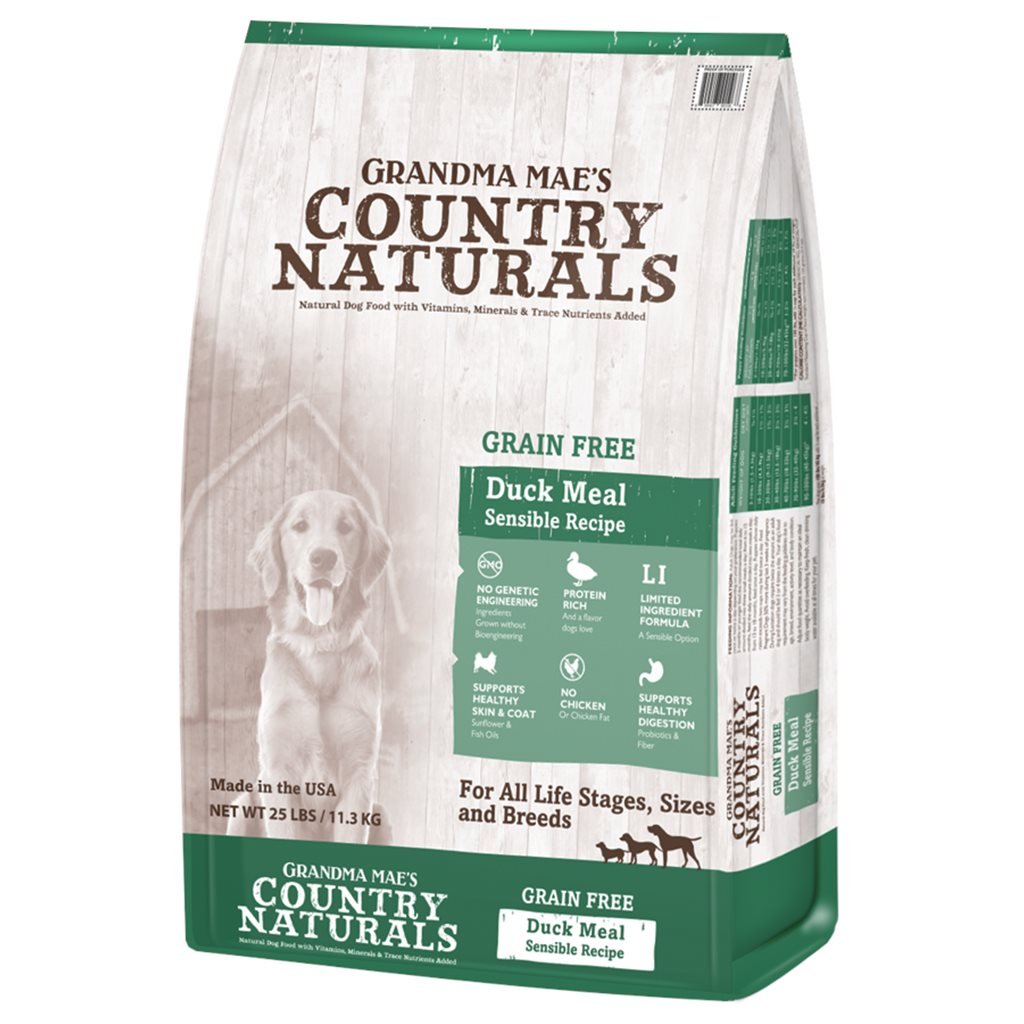 Country Naturals Grain-Free Duck Allergy-Free All-Breed Streamlined Formula