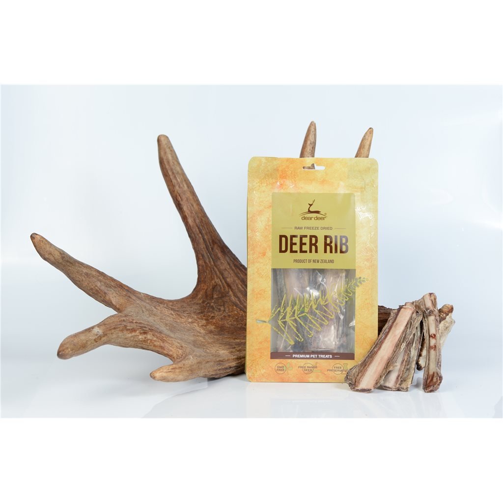 Dear Deer (Dried Deer Rib) 脫水鹿肋骨 100g - 幸福站