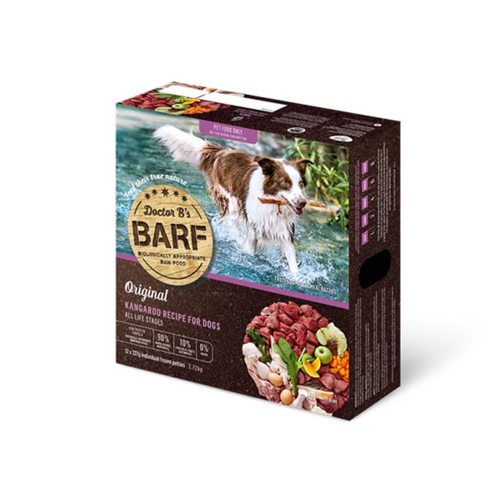 Dr. B (R.A.W. Barf)急凍狗生肉糧 - Kangaroo 袋鼠肉蔬菜