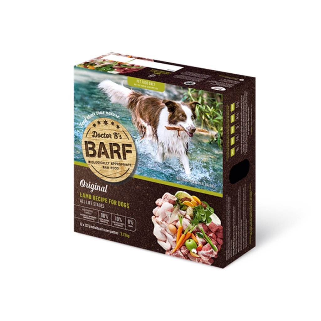Dr. B (R.A.W. Barf)急凍狗糧 - Lamb 羊肉蔬菜 - 幸福站