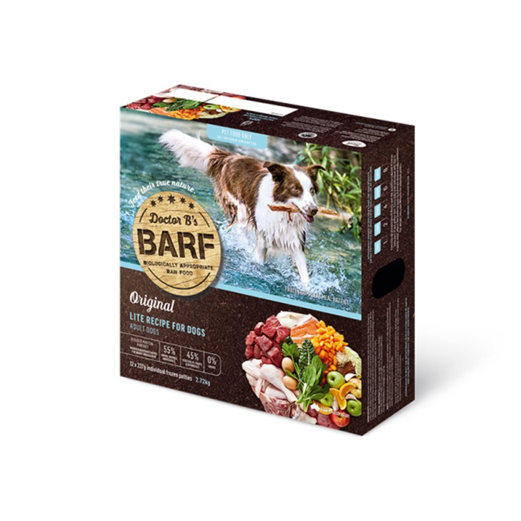 Dr. B (R.A.W. Barf)急凍減肥糧 - Lite Recipe 袋鼠+雞肉蔬菜 (貓狗合用) - 幸福站