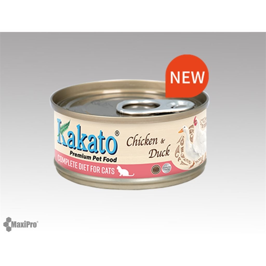 Kakato 卡格 貓主食罐系列 - 雞、鴨 70g - 幸福站