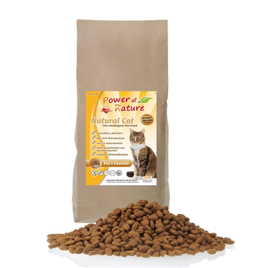 Power of Nature Fee's Favorite LID ultra-low carb 4.8% dry cat food (pure chicken and cranberries) 2 kg