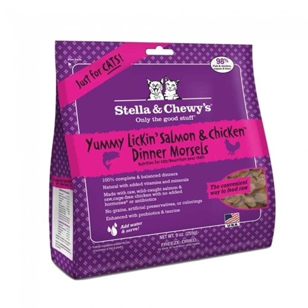 Stella &amp; Chewy's - Freeze Dried Yummy Licklin' Salmon Chicken Dinner - Freeze Dried Yummy Licklin' Salmon Chicken Dinner