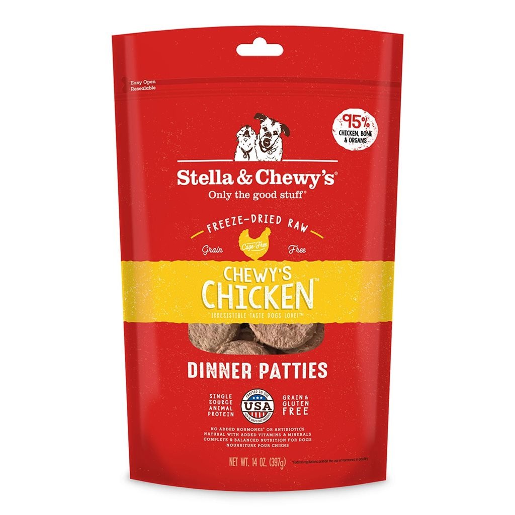 Stella & Chewy's - Freeze Dried Chewy's Chicken Dinner - 雞肉 狗配方 凍乾糧 - 幸福站