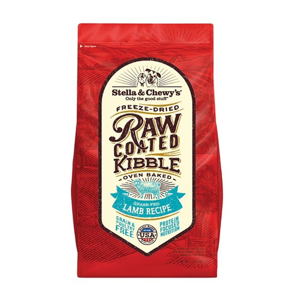 Stella &amp; Chewy's - Freeze Dried Raw Meat Coat Low Temperature Baked Dry Food - Grass Fed Sheep Recipe