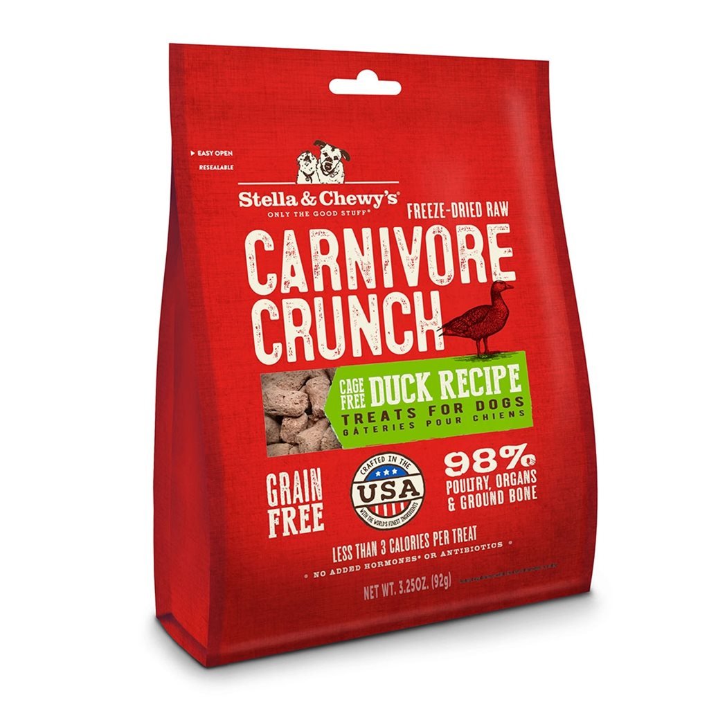 Stella & Chewy's - Carnivore Crunch Duck - 鴨肉 3.25oz (SC047) - 幸福站