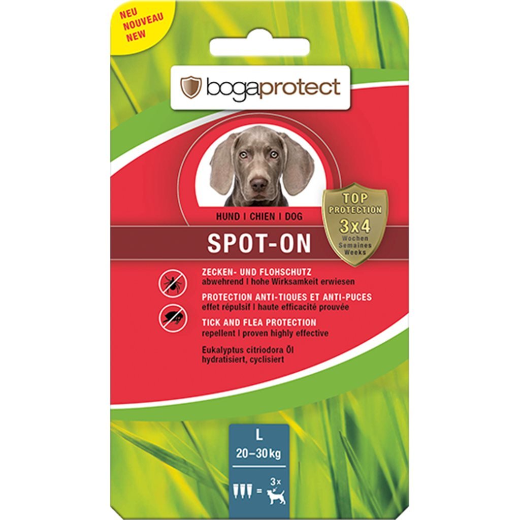 bogaprotect® Anti-Parasit Spot-on (DOG) natural tick repellent neck drops