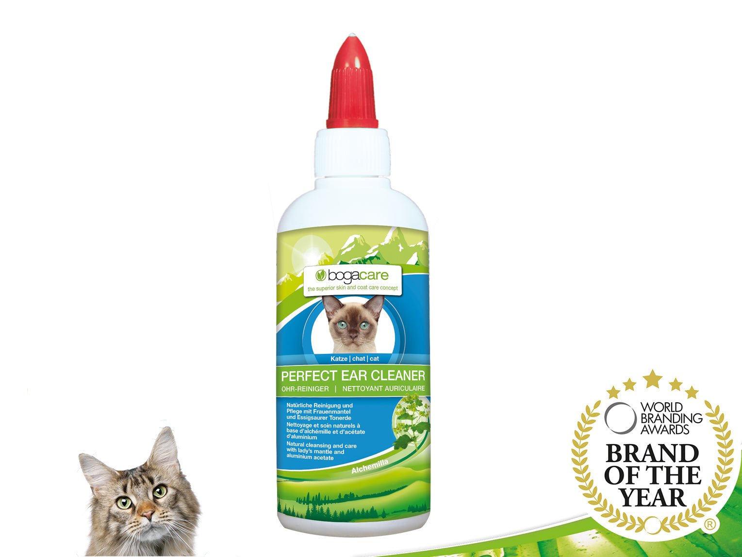 bogacare® Perfect Ear Cleaner Herbal Ear Cleanser (for cats) 125ml