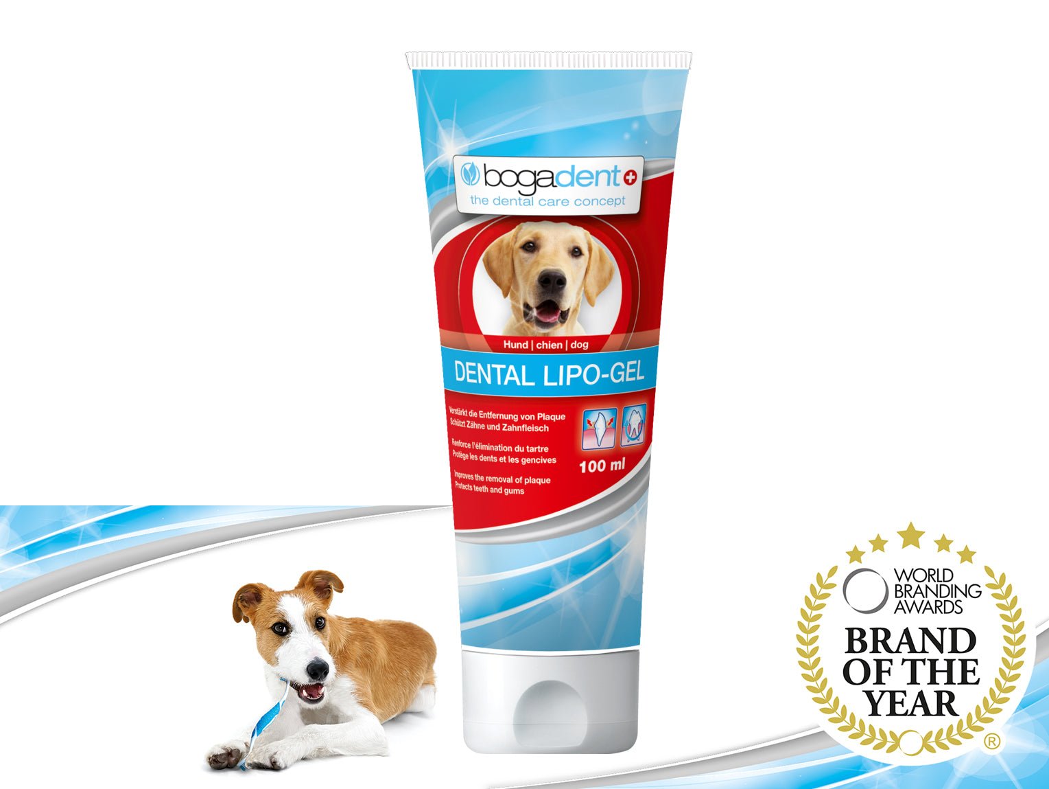 bogadent® Dental Lipo-Gel natural herbal whitening gel (for dogs) 100ml