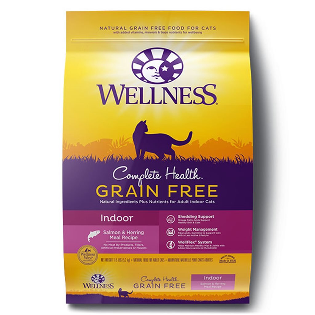 Wellness Complete Health Grain-Free (Indoor Cats) Salmon Formula