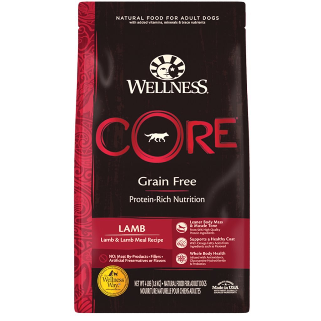 Wellness Core Grain-Free (For Dogs) Formula - Lamb