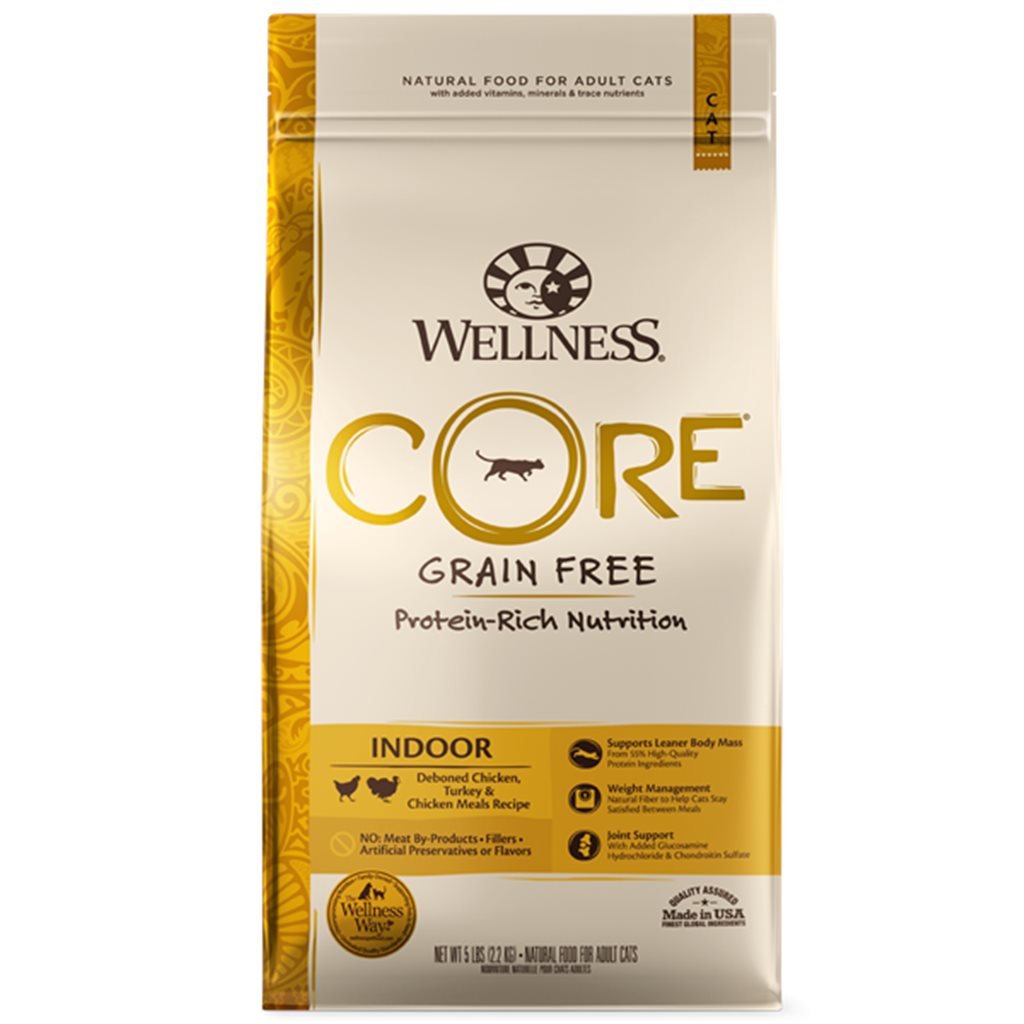 Wellness Core Grain-Free Cat Formula - Indoor Cats (Chicken)