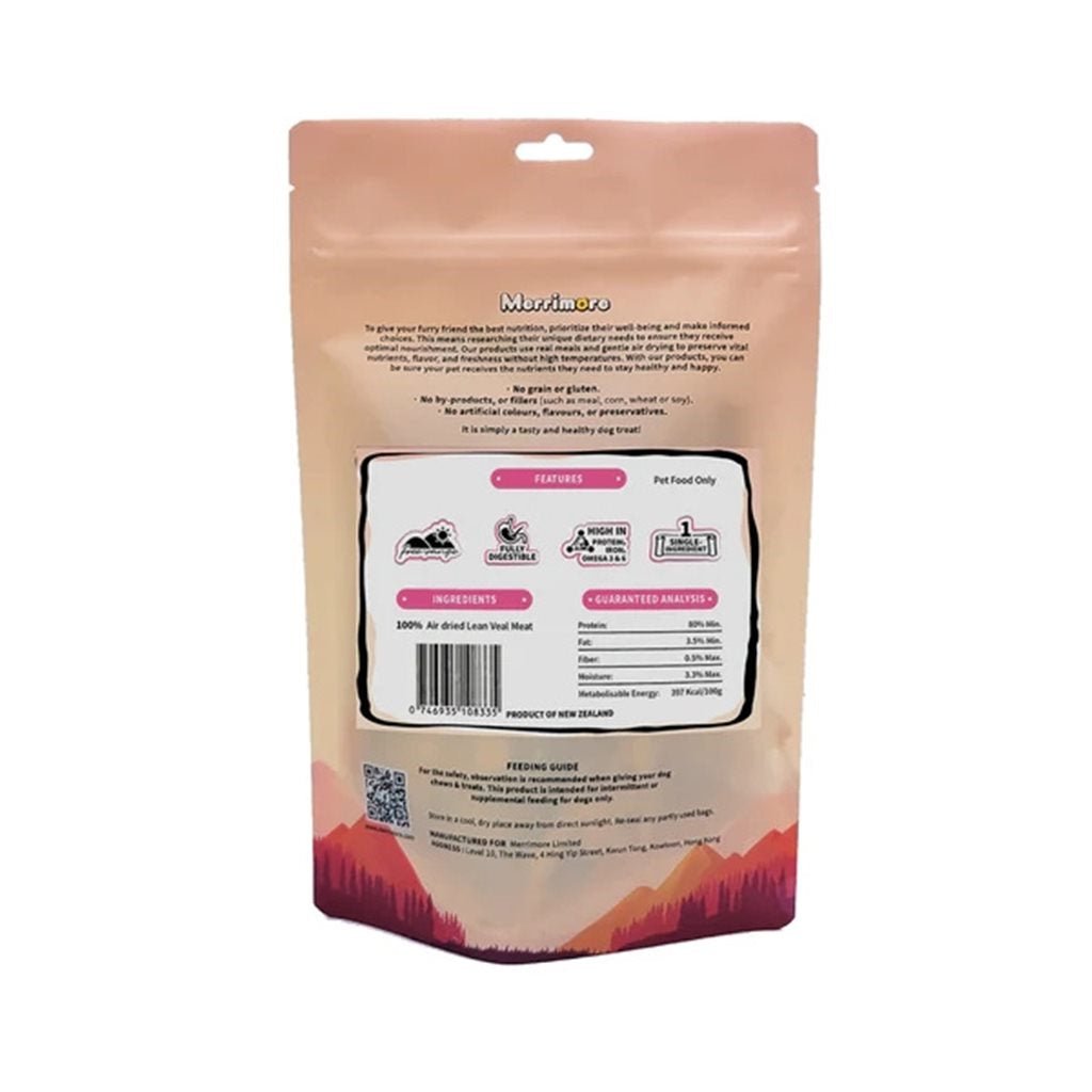 Merrimore low-temperature air-dried natural snacks - Handmade low-fat tender grass-fed beef slices 80g (MV-J80)