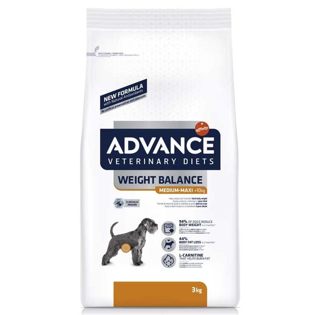 ADVANCE Prescription Dog Food - Special for Weight Loss 3 Kg (AD15230) (Suitable for medium and large dogs weighing more than 10kg) ~ Reservation required