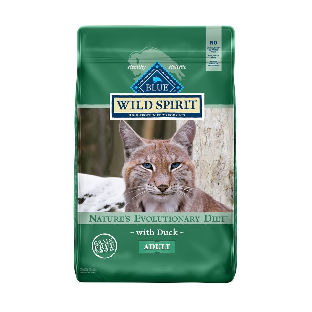 Blue Buffalo - Wild Spirit Indoor Adult Cat Duck Formula Dry Cat Food