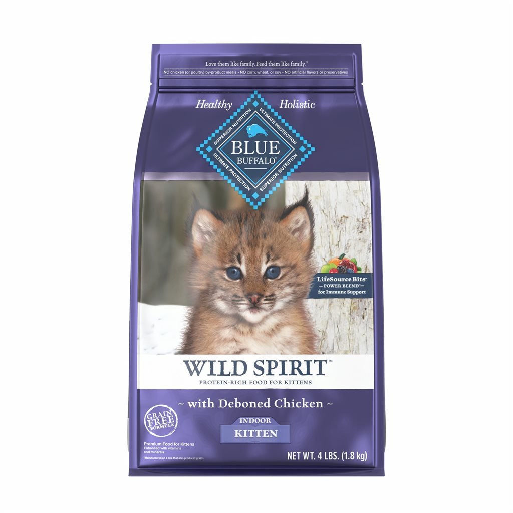 Blue Buffalo - Wild Spirit Indoor Chicken Formula Dry Cat Food for Kittens