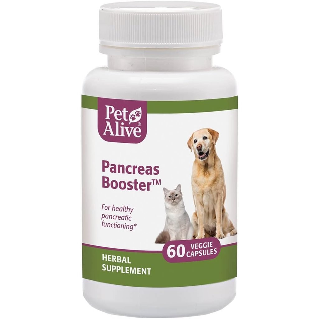 PetAlive - Pancreas Booster 60 capsules to supplement pancreatic function