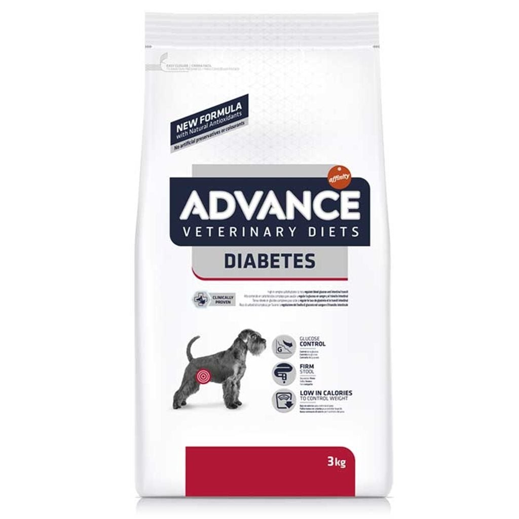 ADVANCE Prescription Dog Food - Diabetes Special 3 Kg (AD15234) (Suitable for daily consumption of dogs with diabetes or colitis) ~ Reservation required