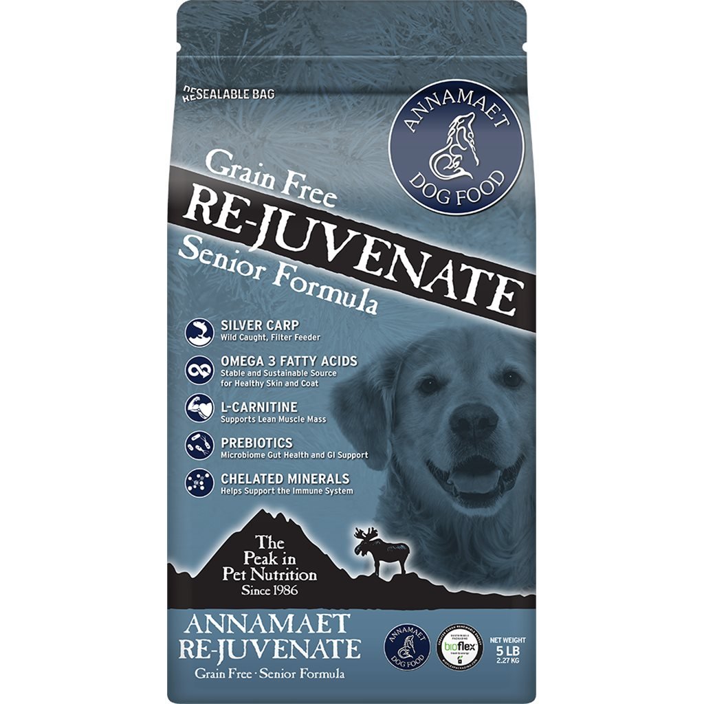 Annamaet Re-juvenate Senior Grain Free Formula (dog food) grain-free senior dog formula