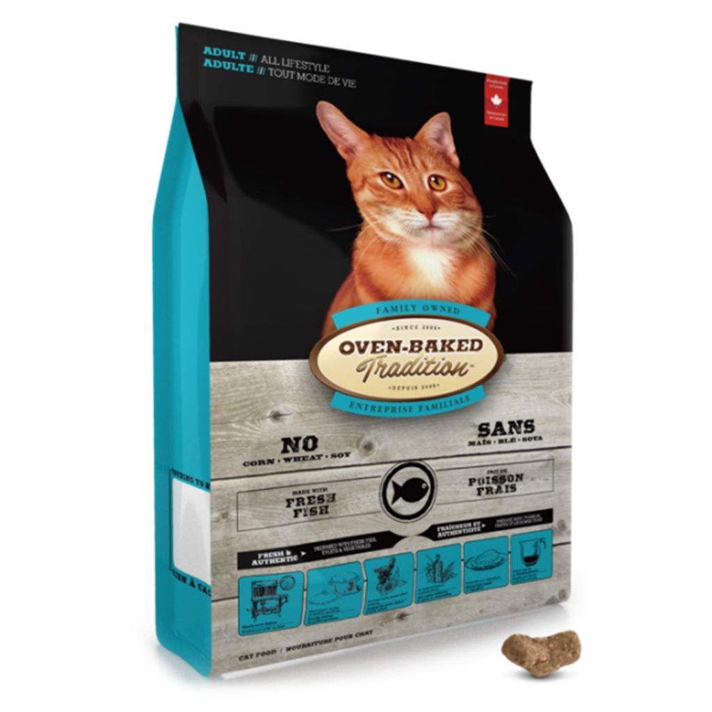 Oven-Baked Cat Atlantic White Fish Formula-Adult Cat Dry Food