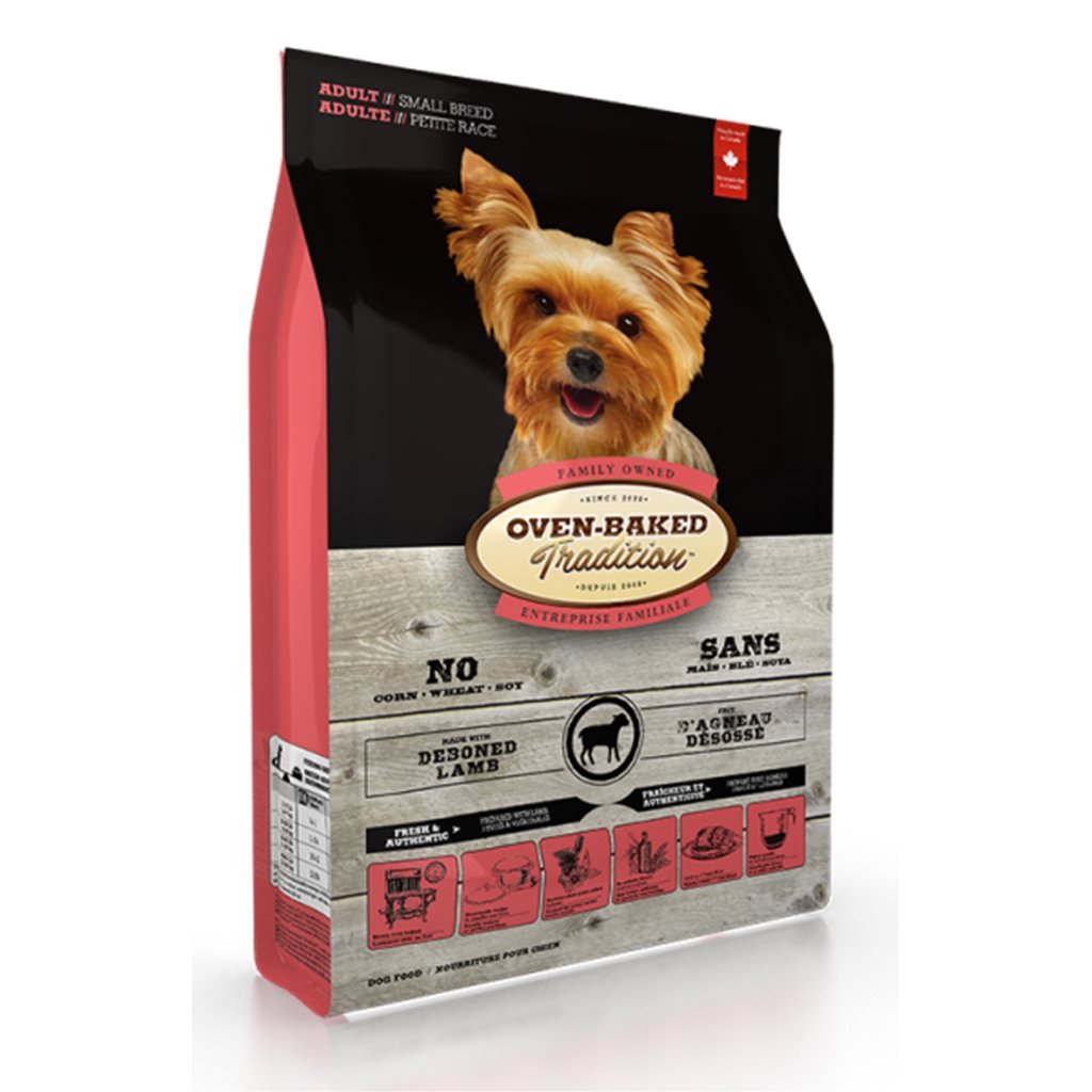 Oven-Baked 成犬 - 紐西蘭羊肉配方 (紅) (細粒) - 幸福站