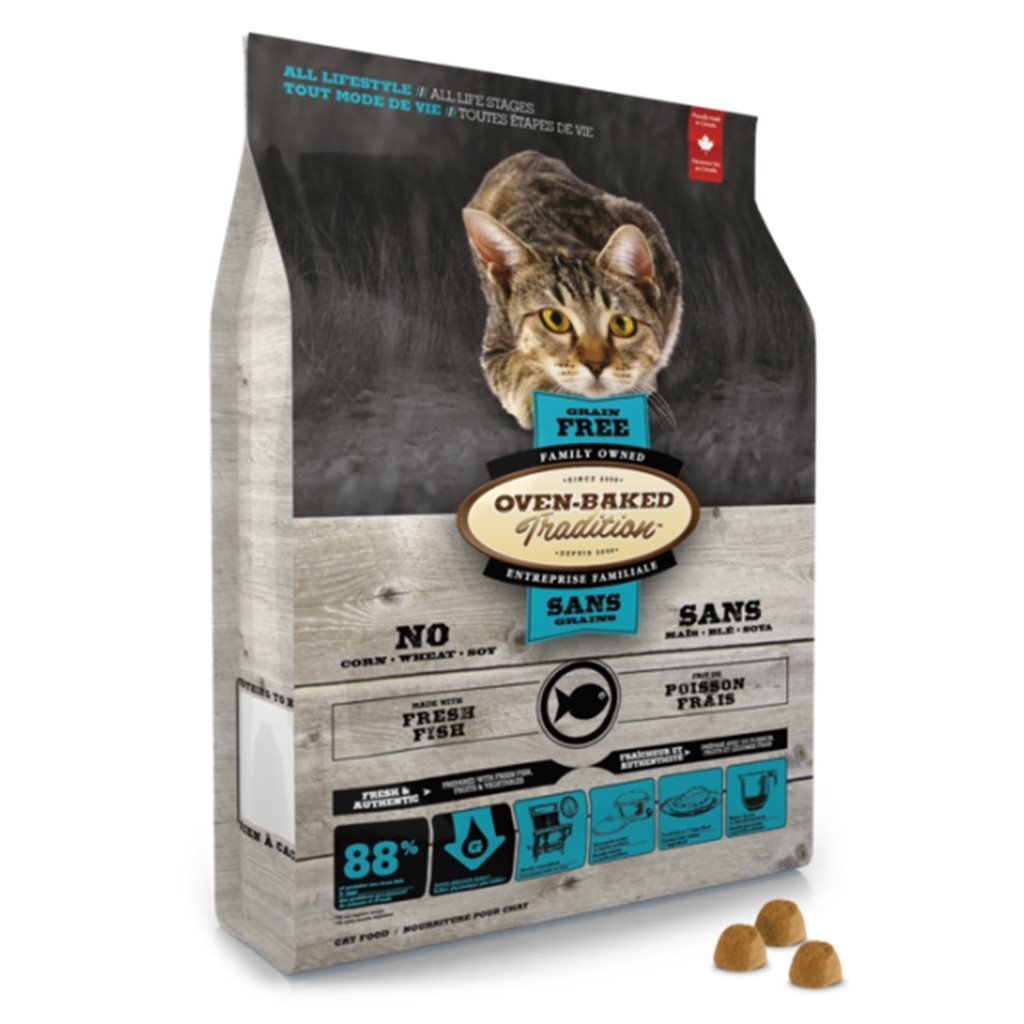 Oven-Baked Cat Grain-Free Dry Cat Food - Seven Kinds of Fish (Silver Blue)