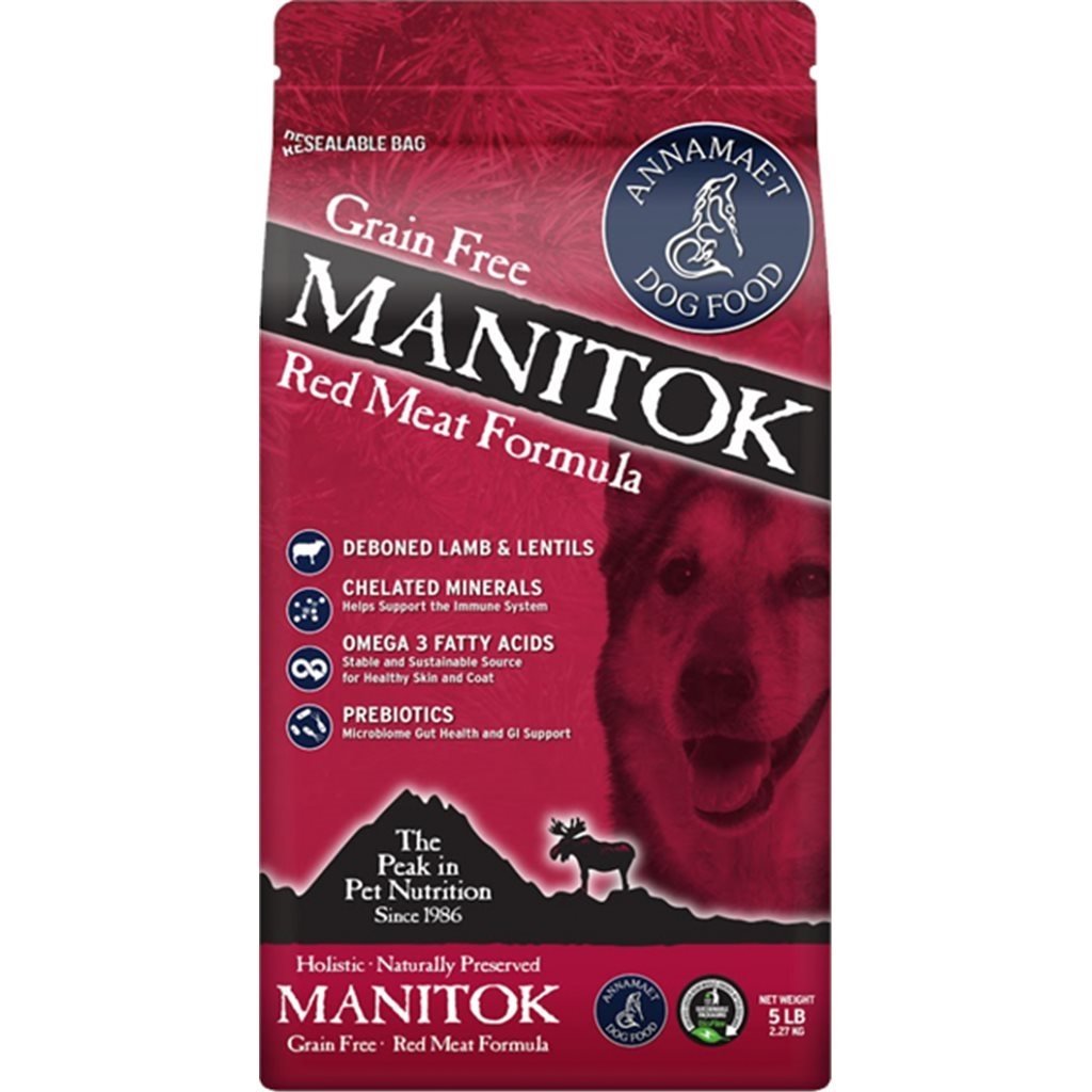 Annamaet Manitok (Dog Food) Prairie Earth Grain-Free Formula - Low Gray Lamb Herring