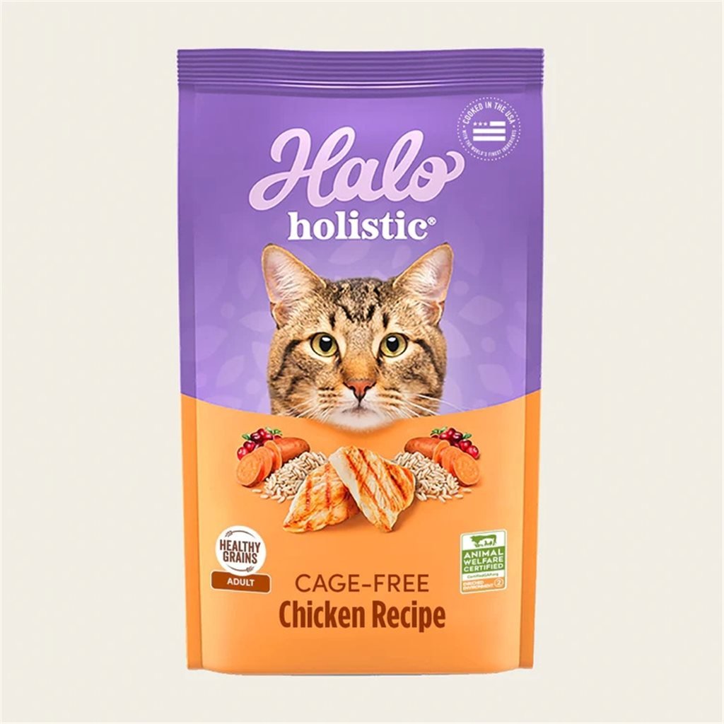 Halo - Holistic Chicken Formula for Adult Cats 10 lb (35220)