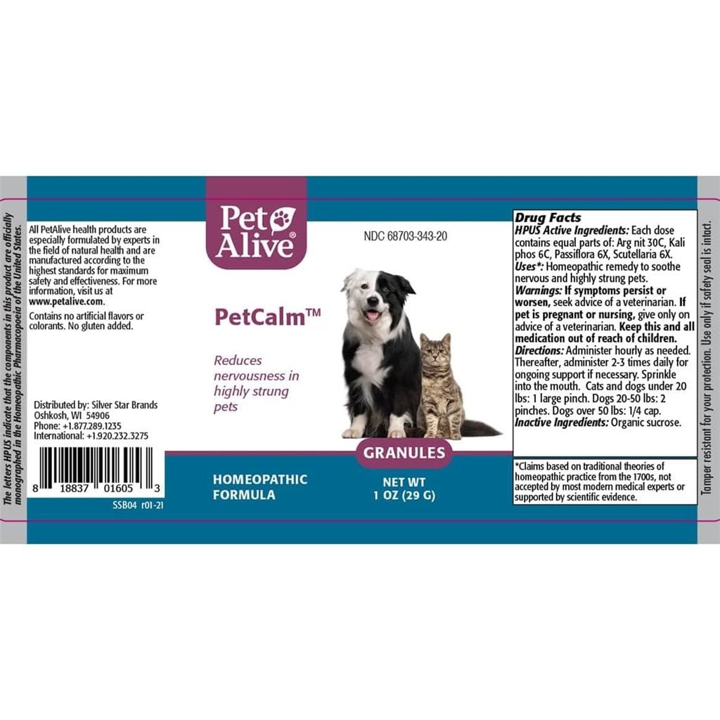 PetAlive - PetCalm 舒緩寵物焦慮和壓力 1oz - 幸福站