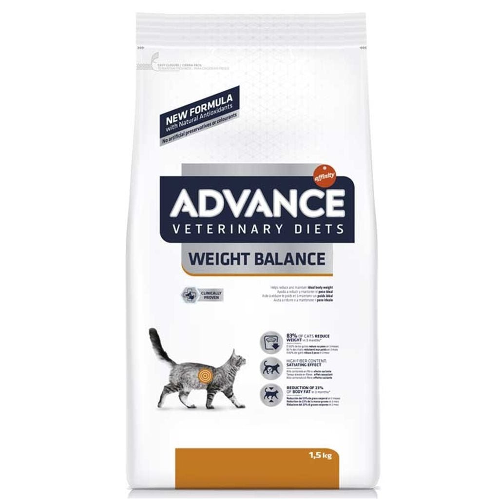 ADVANCE 處方貓糧 - 減肥專用 1.5 Kg (AD23913) (適合成年貓) ~ 需預訂