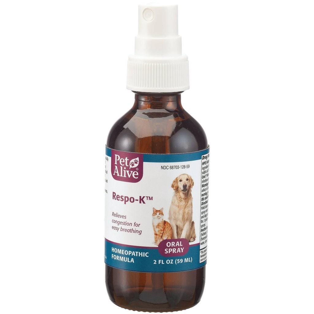 PetAlive - Respo-K Oral Spray 針對感冒或呼吸道感染噴霧 59ml - 幸福站