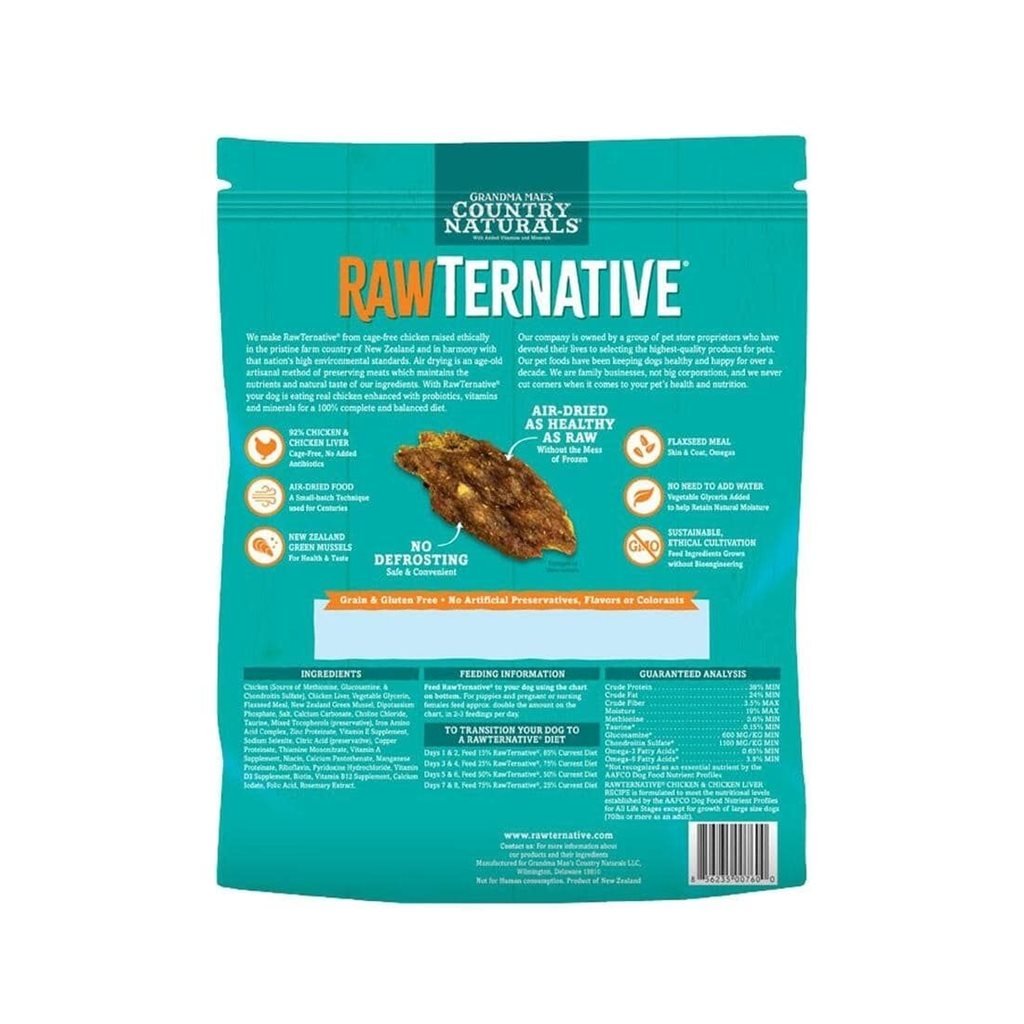 Country Naturals - RawTernative® 無激素走地雞風乾糧 3 lb