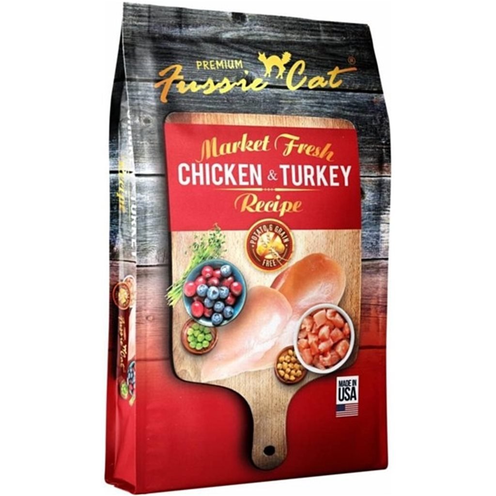 Fussie Cat Market Fresh Chicken and Turkey Recipe