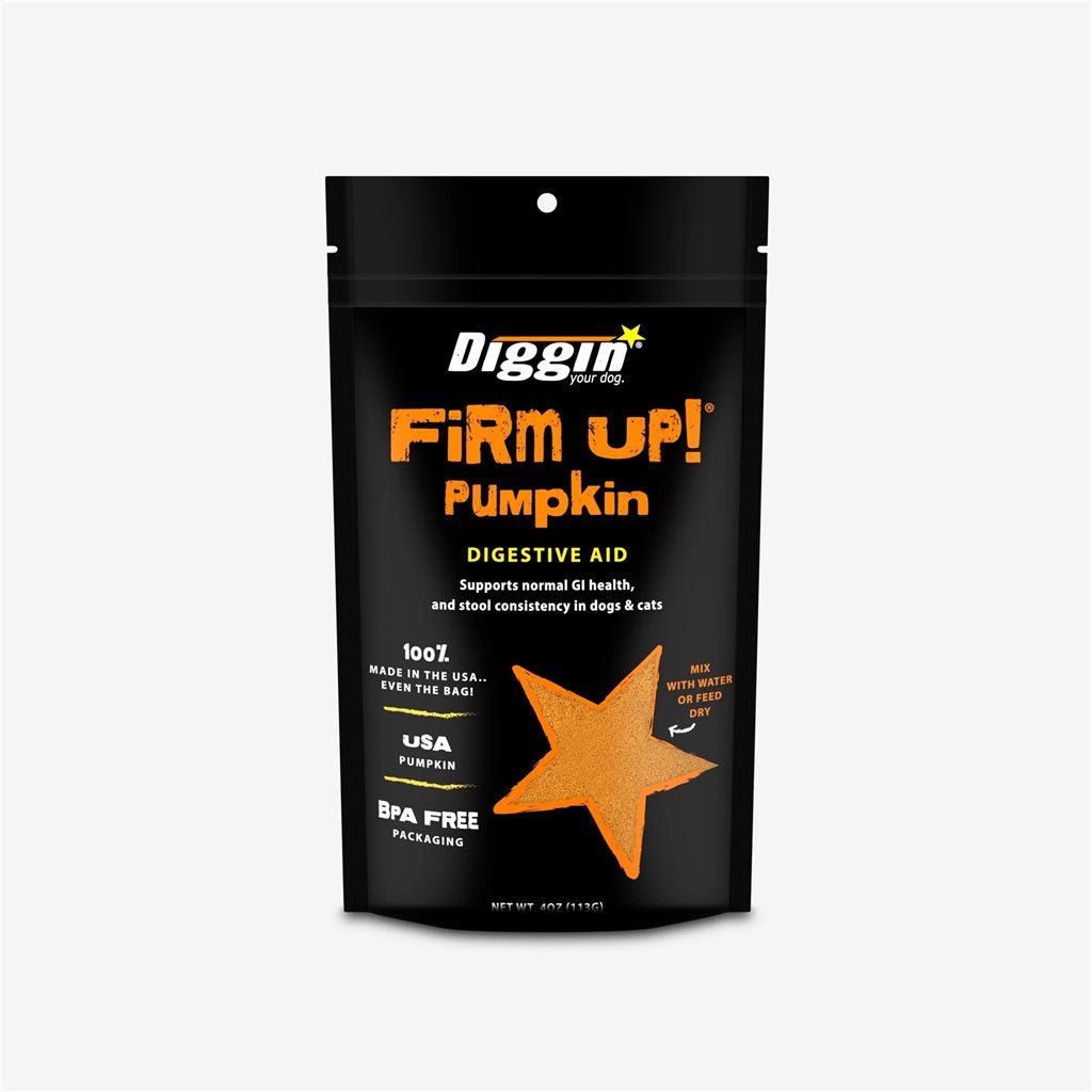 Super Snouts Diggin - Firm Up Pumpkin Apple Fiber (Beautiful Poo) (Suitable for Dogs and Cats)